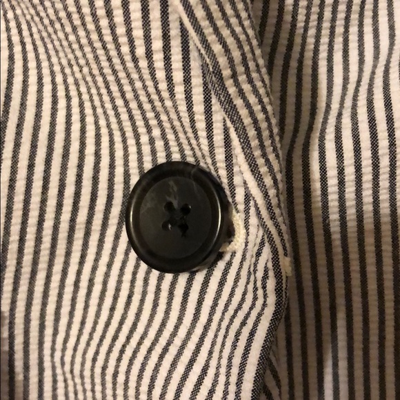 Cropped sleeved blazer - Picture 4 of 7